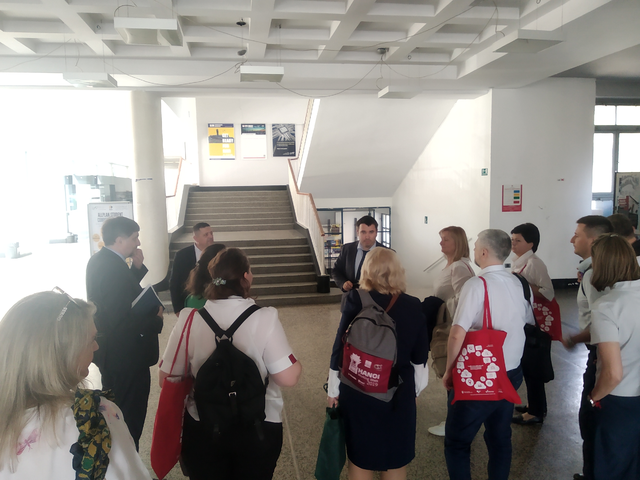 Visit of the Moldovan delegation to the Faculty of Geodesy, Zagreb